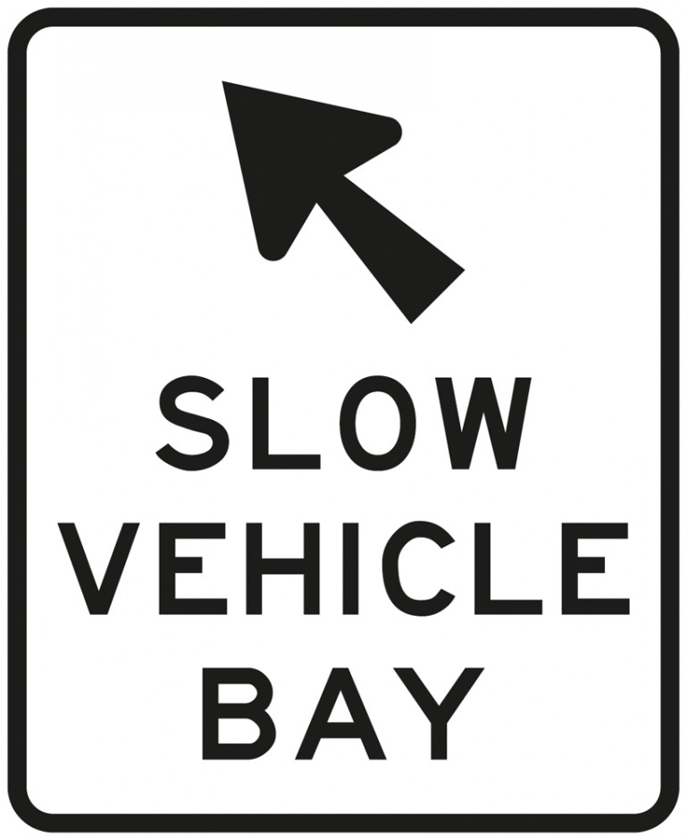 Slow Vehicle Bay
