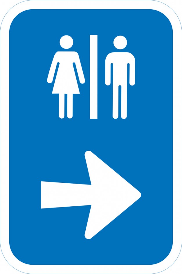 Service Sign - Position / Arrow (One Service)