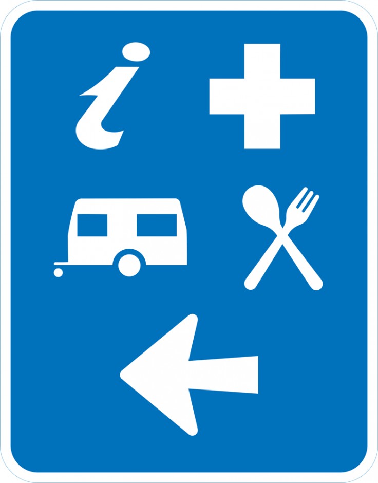 Service Sign - Position/ Arrow (Four Services)