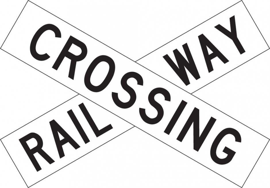 Crossbuck - "Railway Crossing"