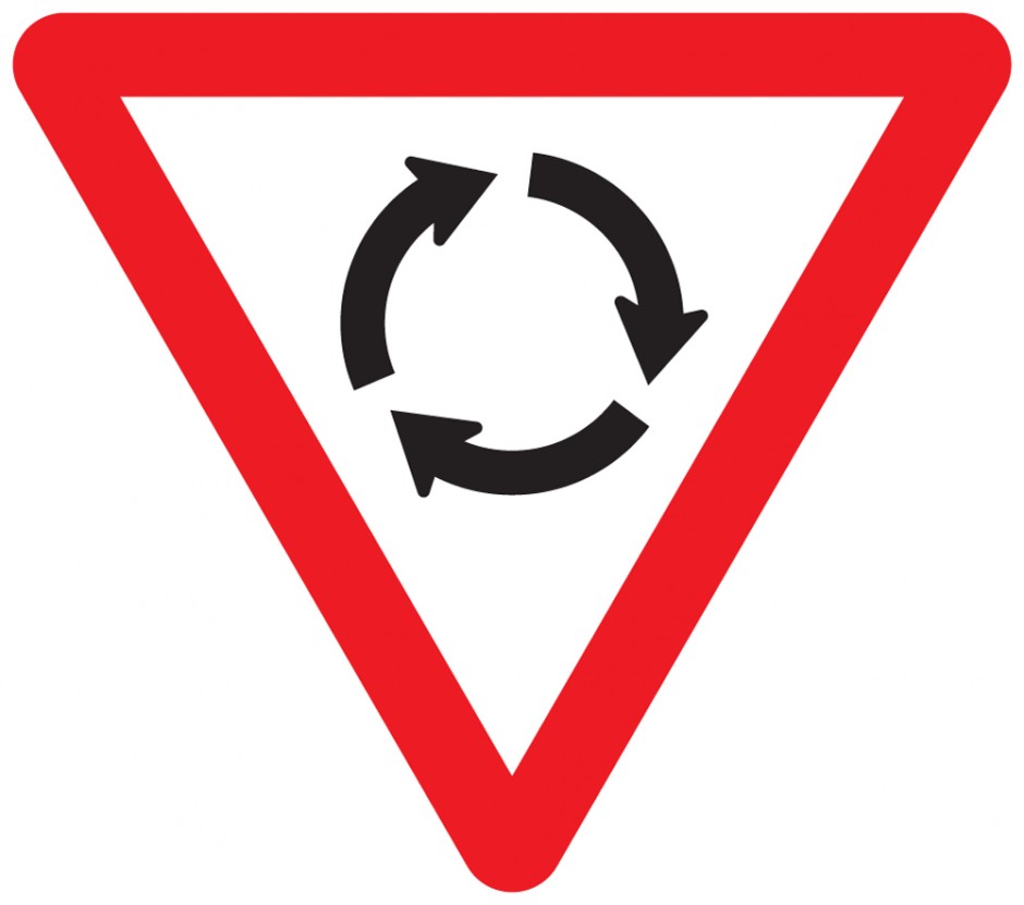 Roundabout Give Way