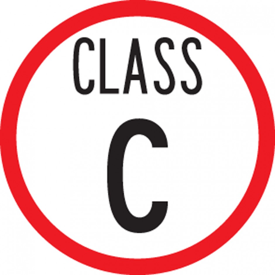 RH 1 Class C Road Classification Sign RJC Or R5 7 RTL