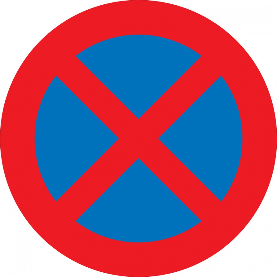 No Stopping Symbol