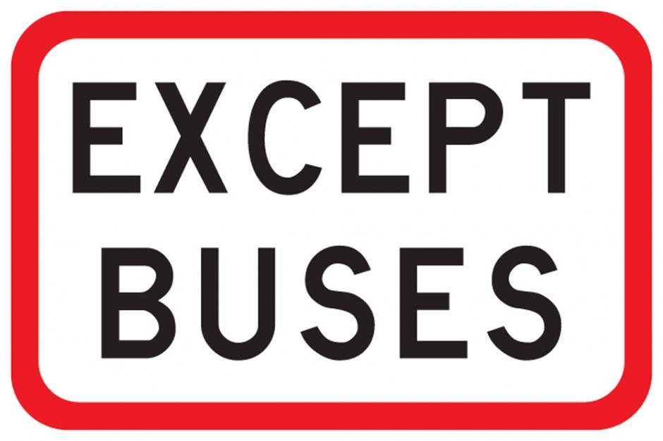 Except Buses Supplementary