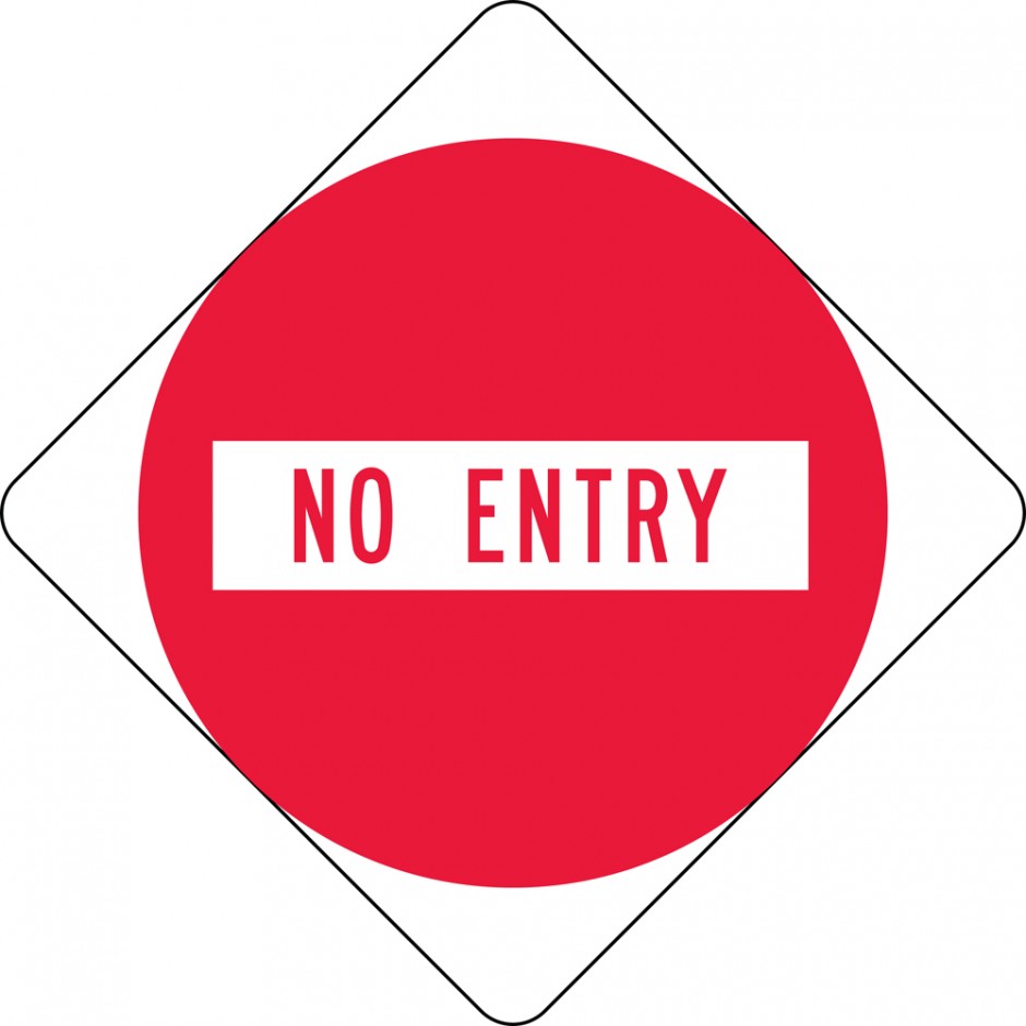 No Entry Level 1 (MKL)