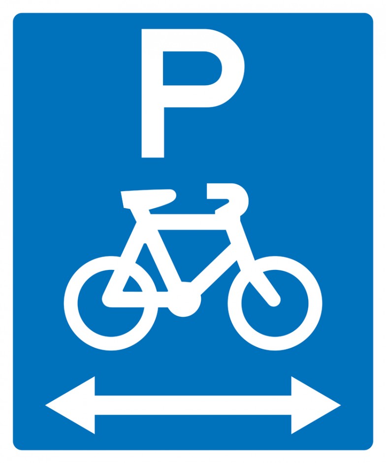 Cycle Stand - Double Arrow