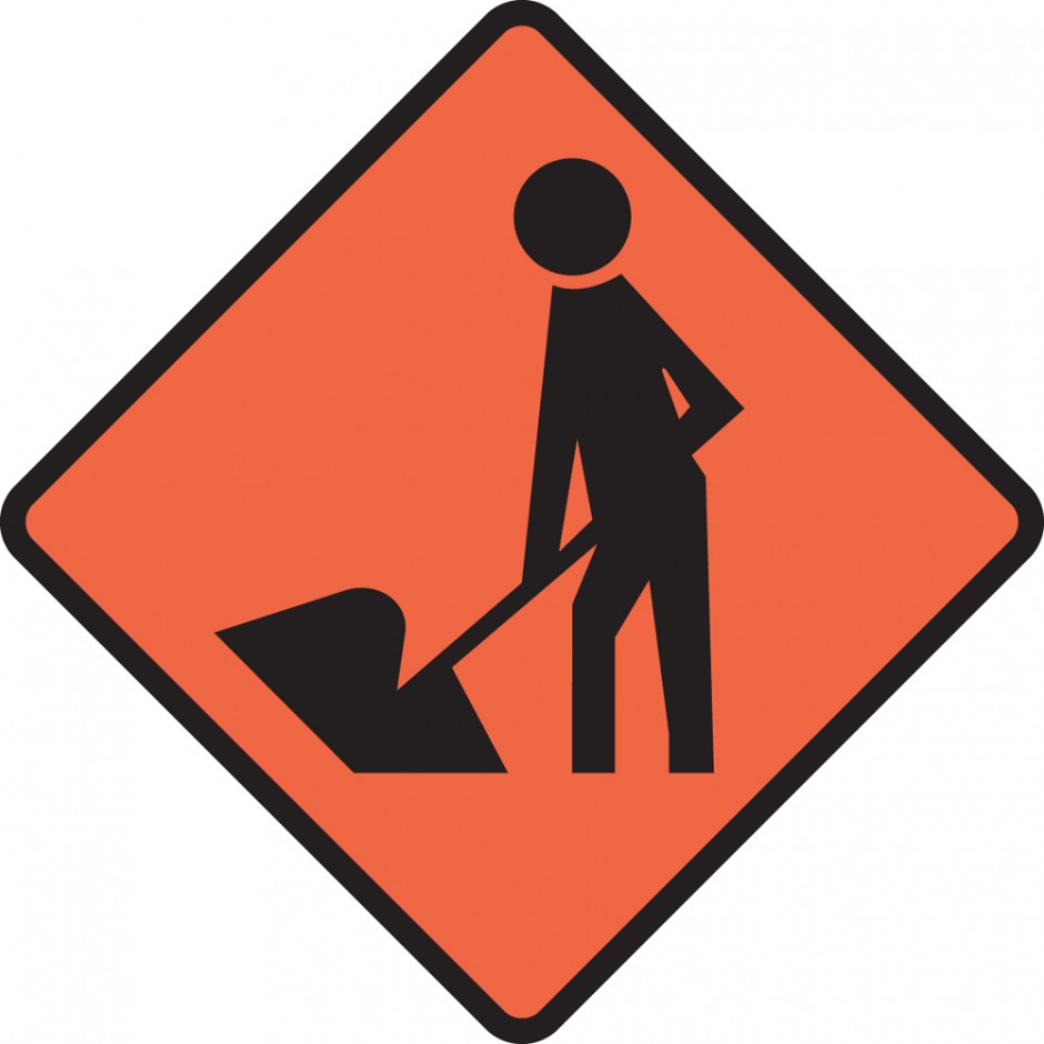 Road Works (Roll up Signs)
