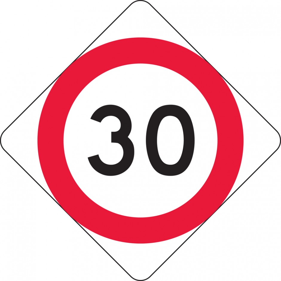 Speed Restriction Level 1 (MKL) - 30km