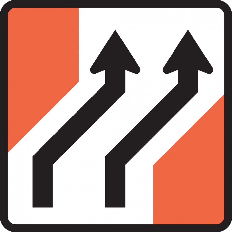 Two Lane One Way Road (right) (MKL Tuflite)
