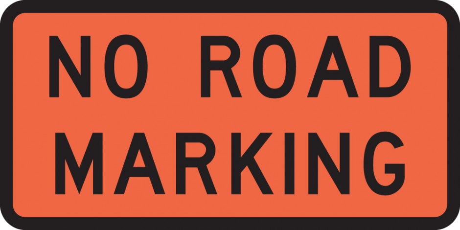 No Road Marking Supp (Tuflite)