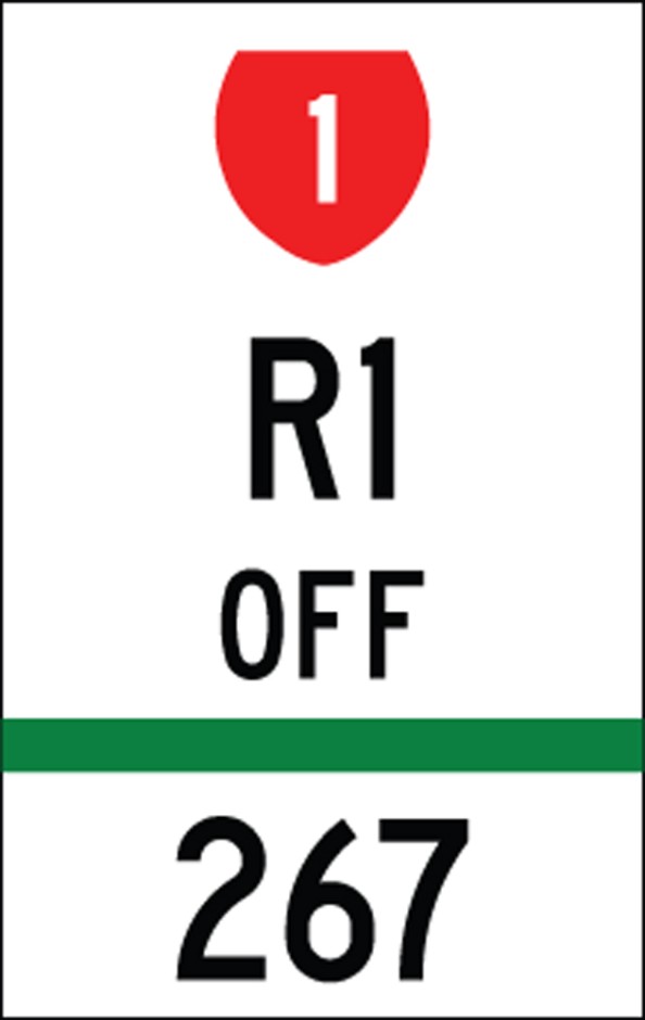 Ramp Reference Station Sign