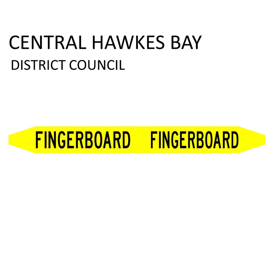 Street Name Blades - Central Hawkes Bay District Council (CHB)