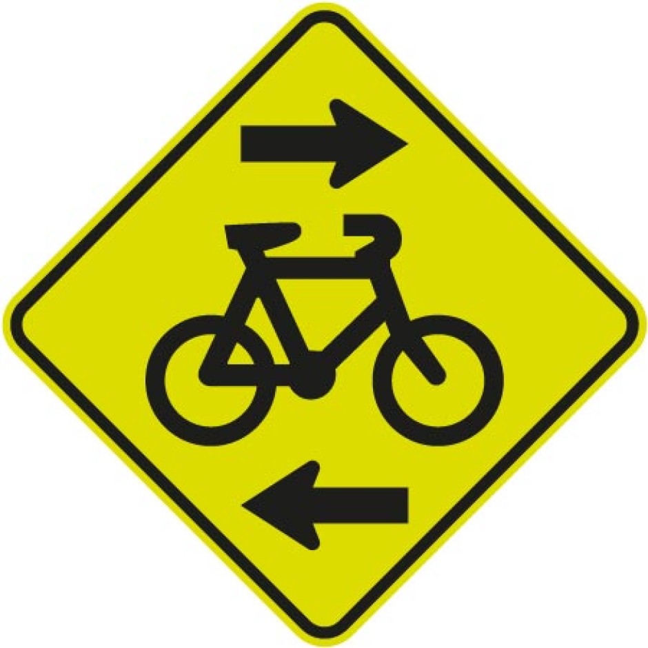 Cycle Path Crossing Sign