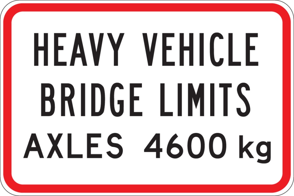 Heavy Vehicle Bridge Limit - One Panel