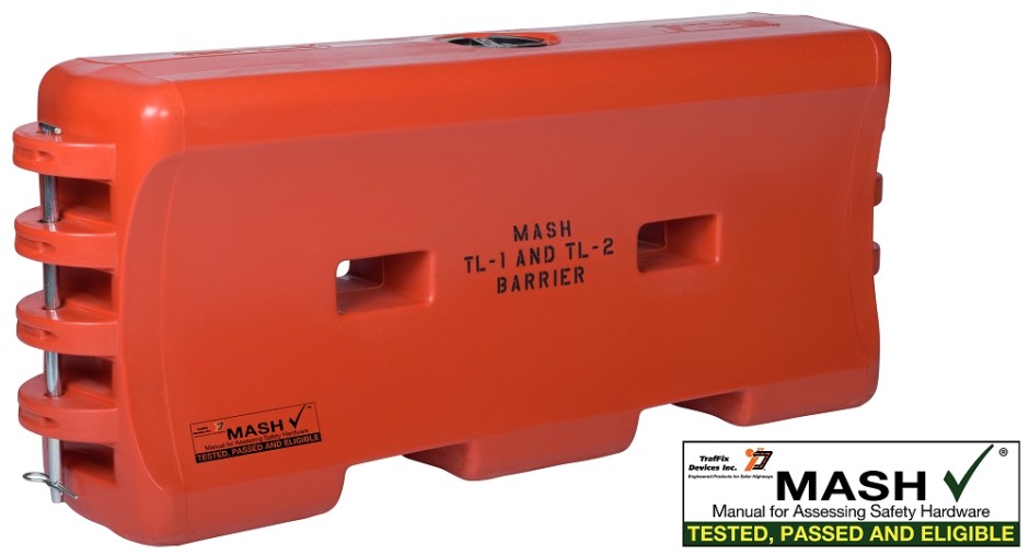 TrafFix Water Cable Barrier - TL-1 & TL-2