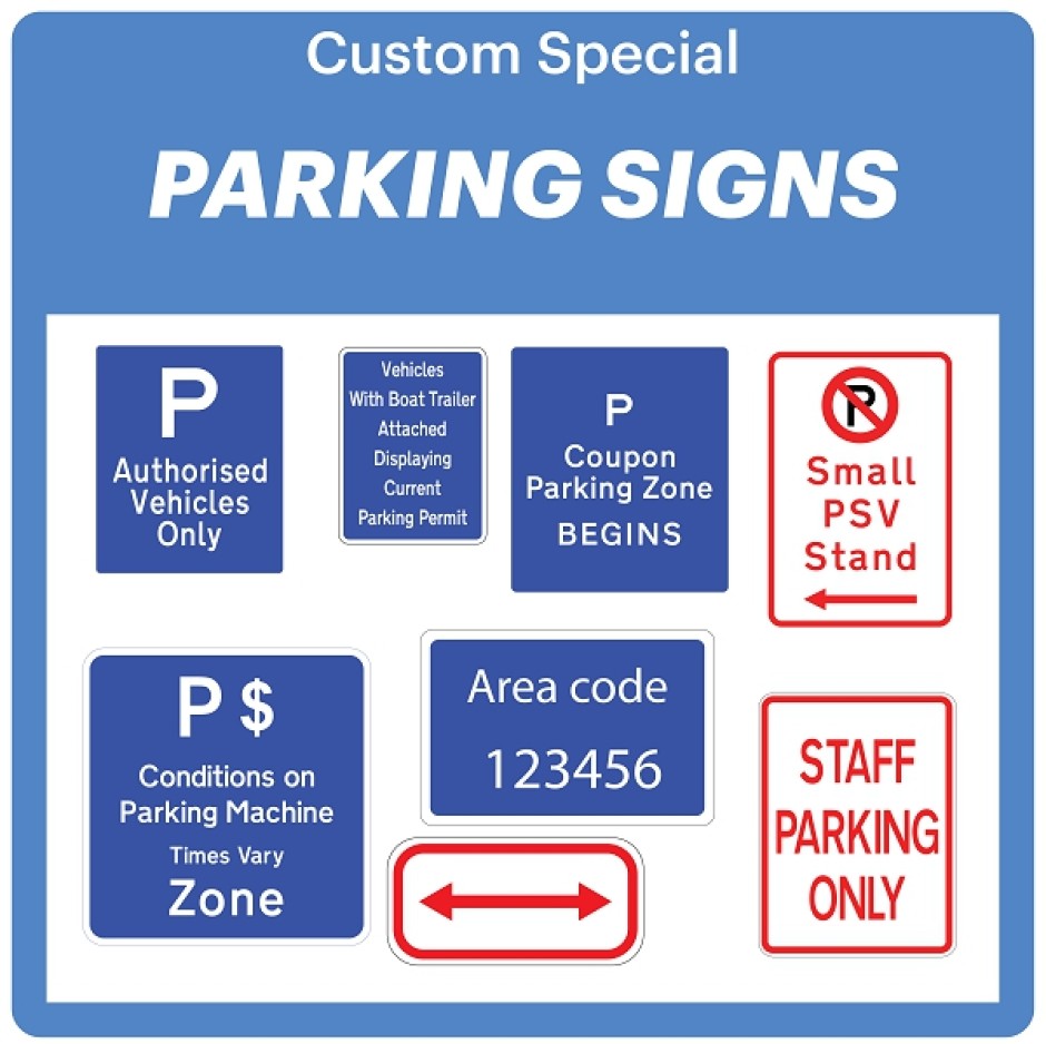 Regulatory Parking (RP) Sign - Special