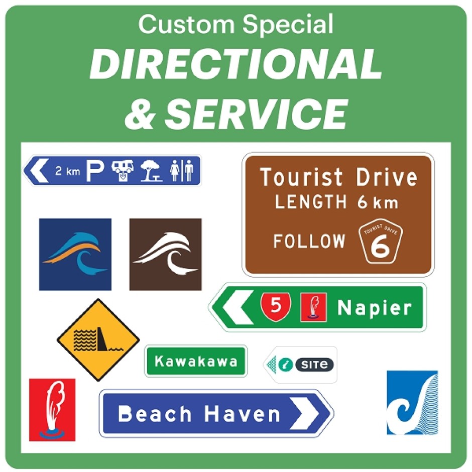 Directional & Service Sign - Special