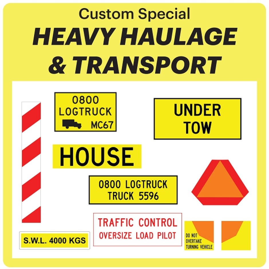 Heavy Haulage (HT) Sign - Special