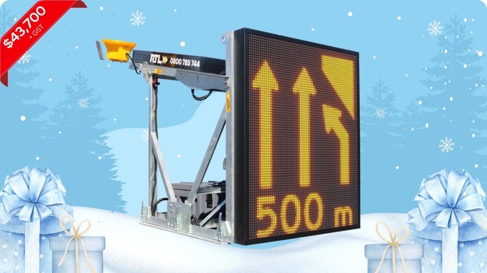 AWVMS Units: $43,700 + GST & Freight