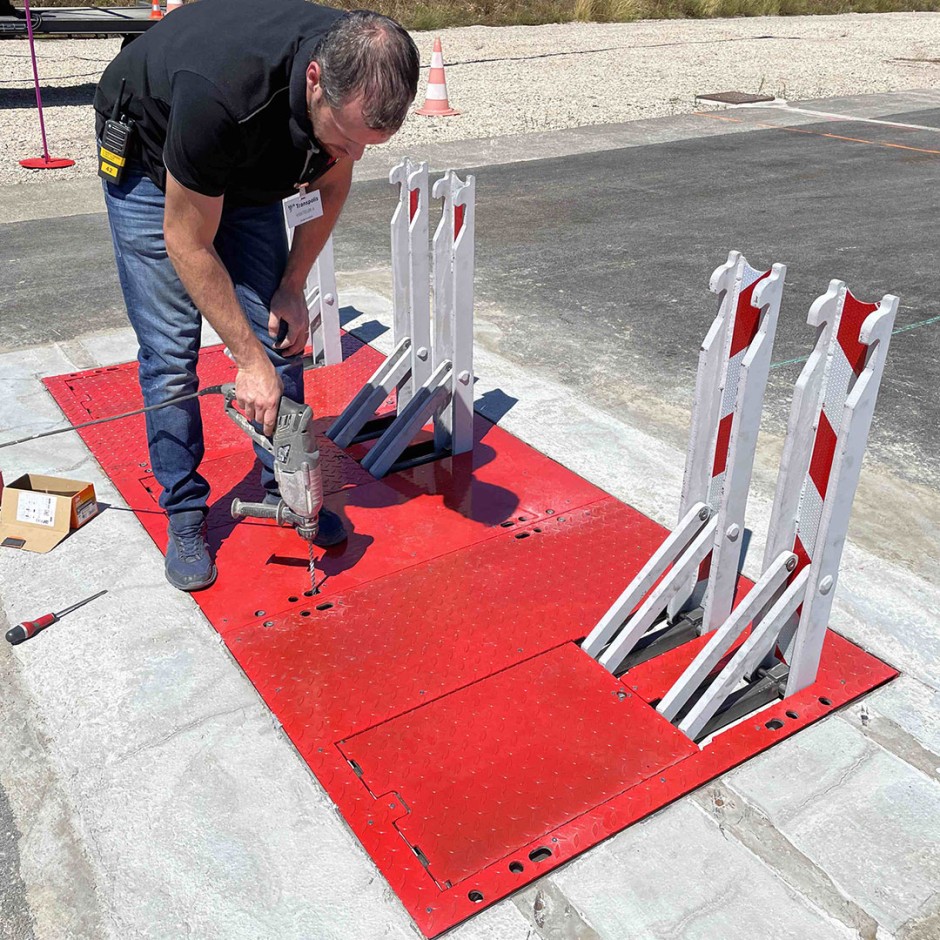 Vigi Blax Vehicle Security Barrier - In-Ground