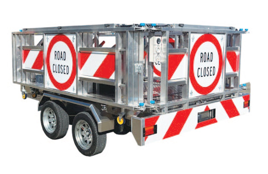 Mobile Road Closure Trailer