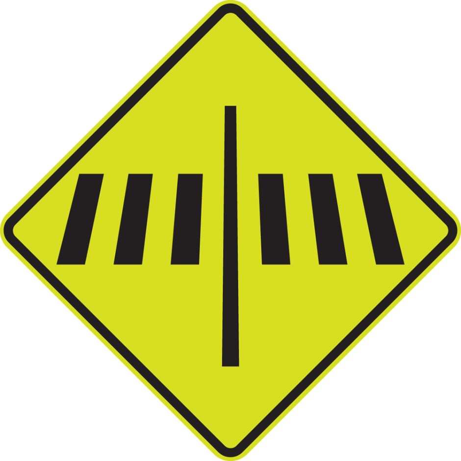 WU3 Pedestrian Crossing Sign