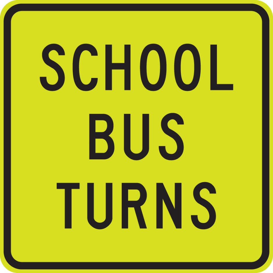 WU52 School Bus Turns