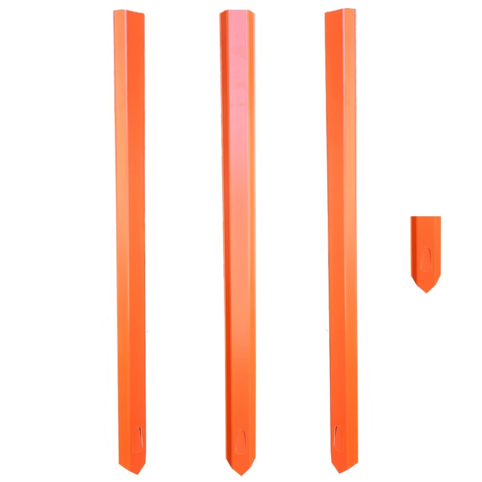 Orange PVC Marker Post - Plain