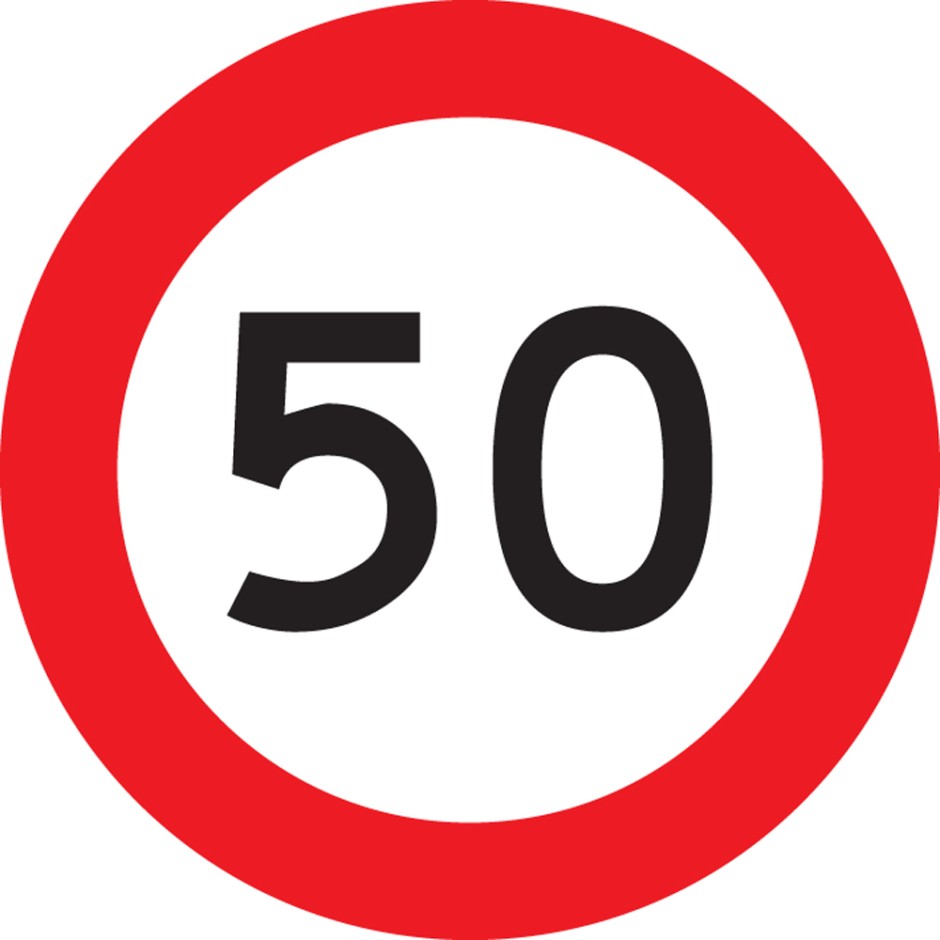 Permanent Speed Limit Signs