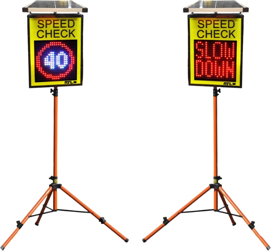 Mobile Speed Radar Sign